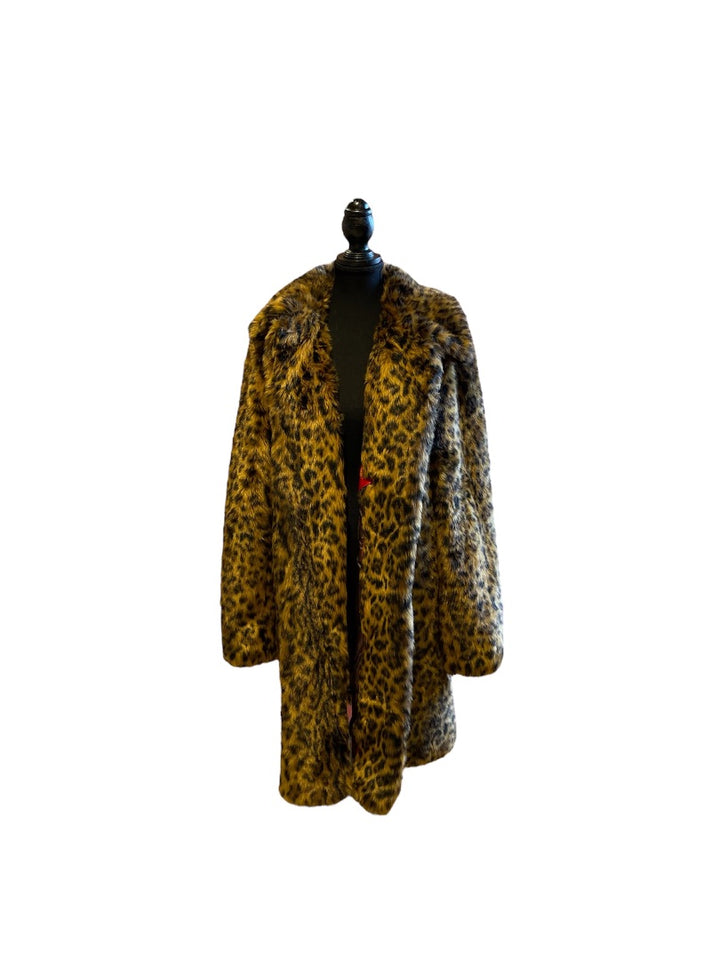 leopard J. CREW Manteau, Tres Grand
