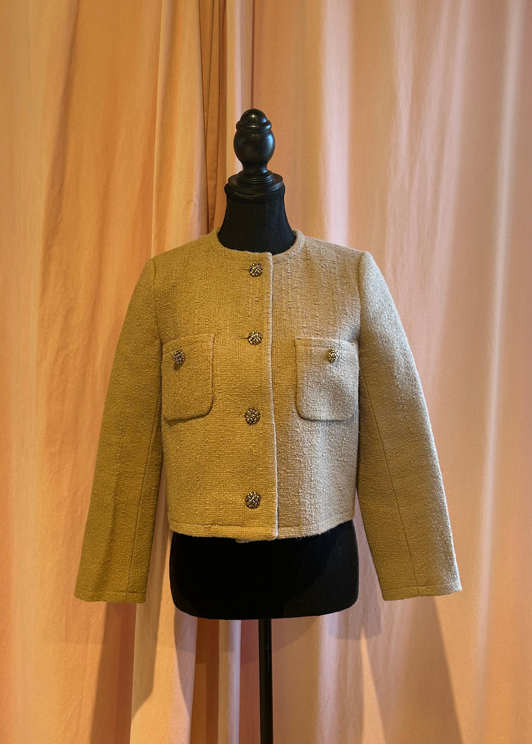 camel et or BASH VEST, Tres Petit
