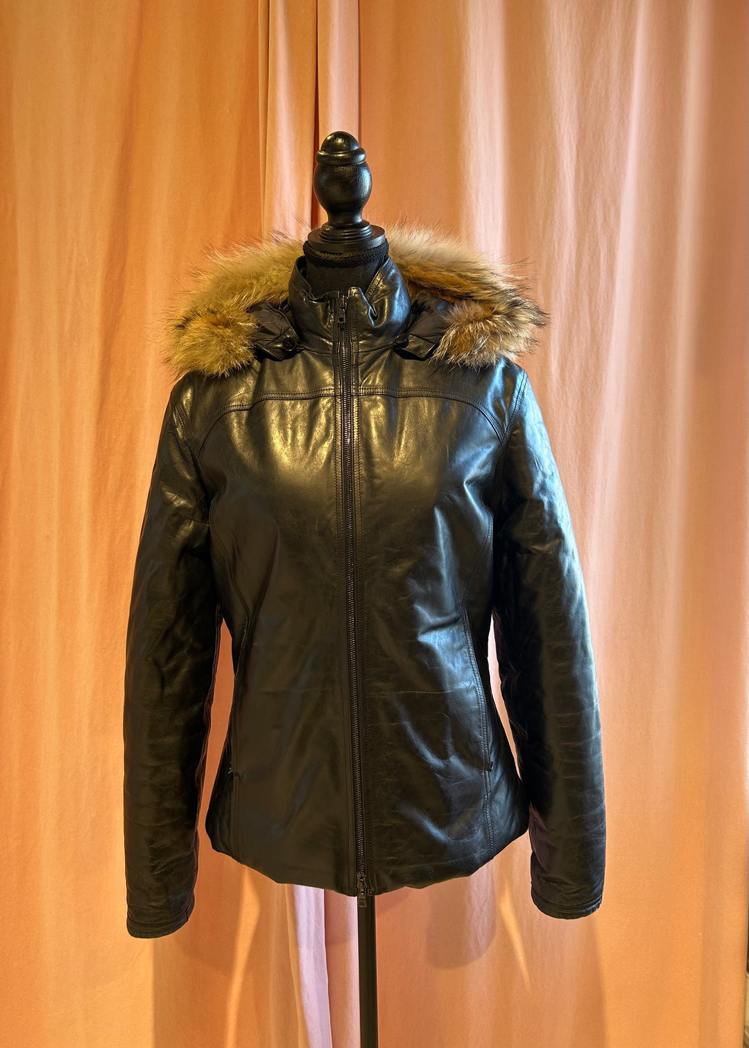 Noir m0851 Manteau, Tres Petit