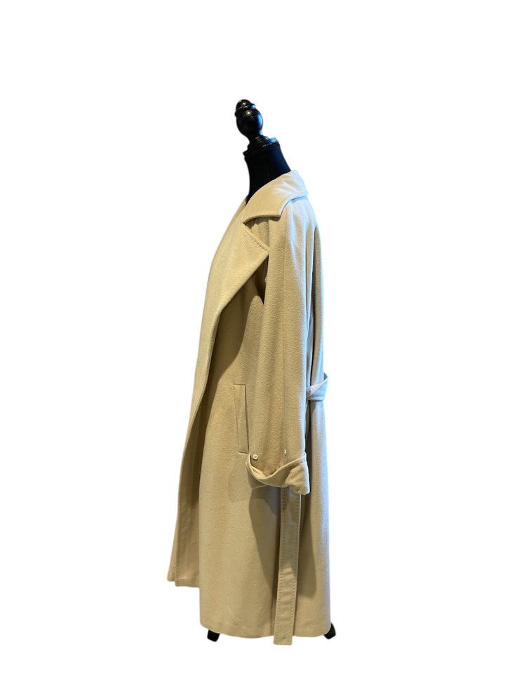 Beige VINTAGE Manteau, Moyen