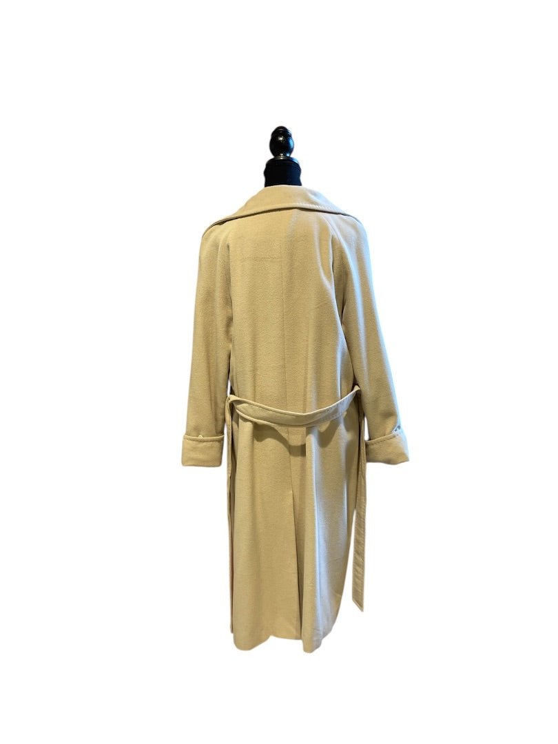 Beige VINTAGE Manteau, Moyen
