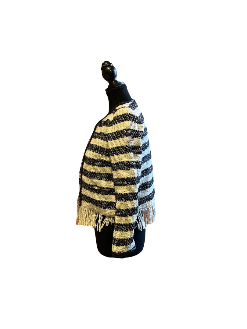 noir et blanc SANDRO PARIS Blazer, 36