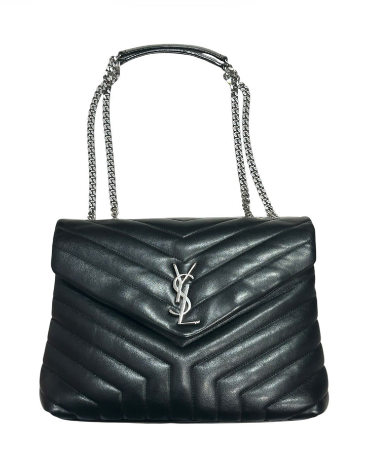 Noir et Argent YVES SAINT LAURENT Sacs, MATELASSE