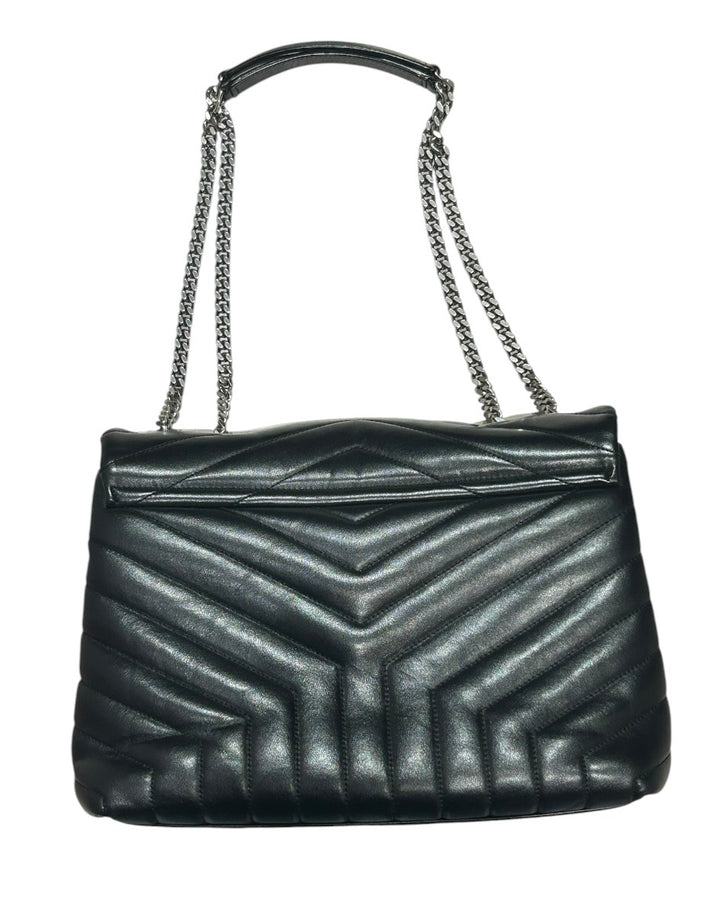 Noir et Argent YVES SAINT LAURENT Sacs, MATELASSE