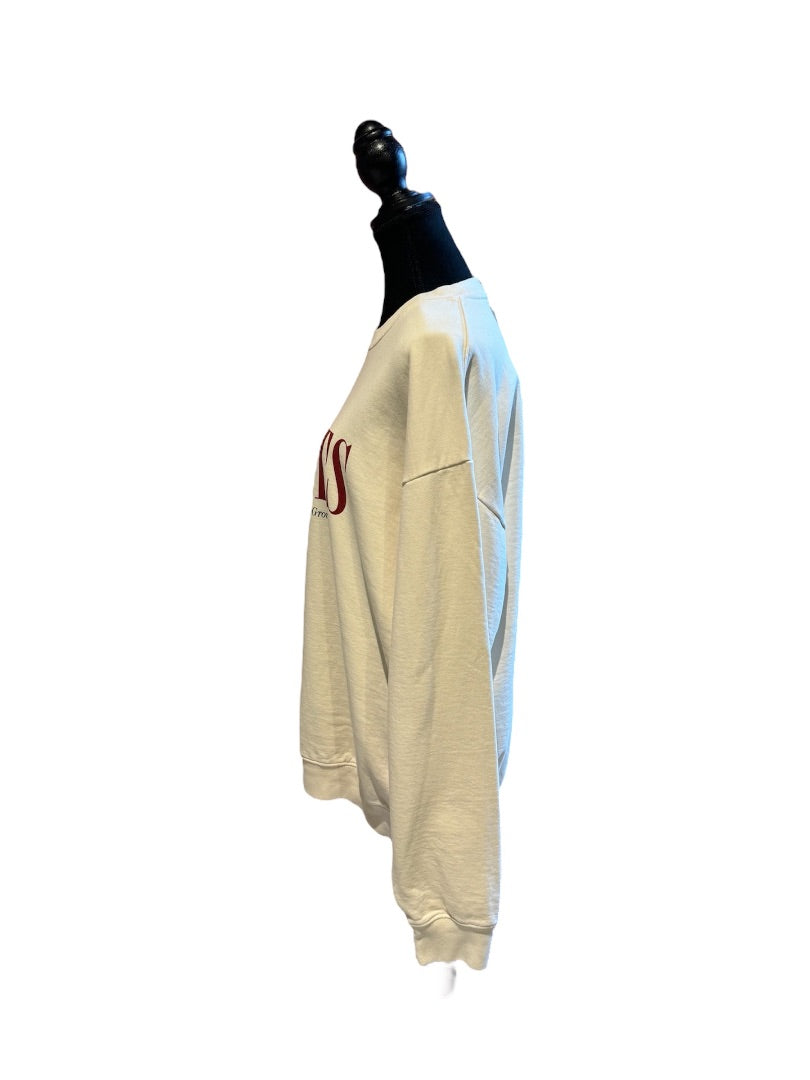 Blanc SPORTY & RICH Sweatshirt, Grand