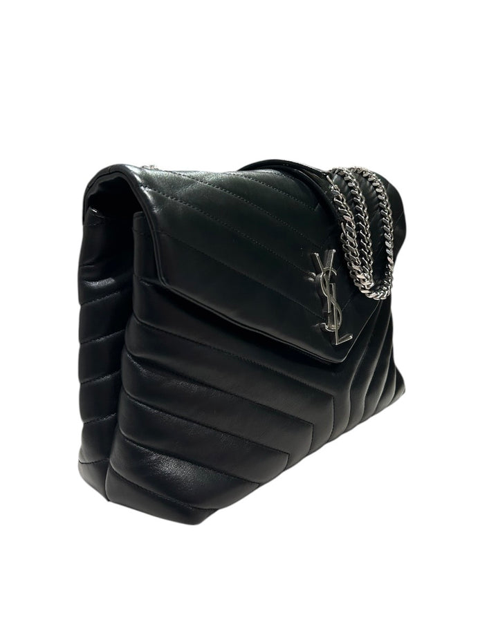 Noir et Argent YVES SAINT LAURENT Sacs, MATELASSE