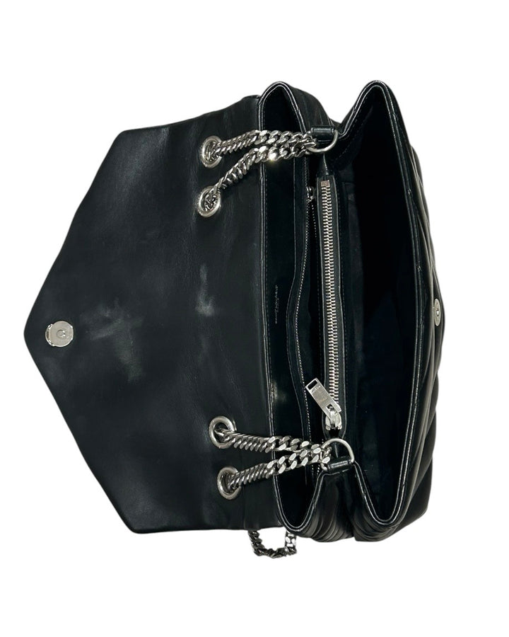 Noir et Argent YVES SAINT LAURENT Sacs, MATELASSE