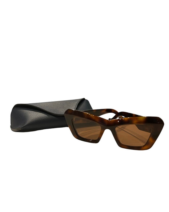 Tortoise et Or LOEWE Lunettes de Soleil, AVEC/WITH CASE