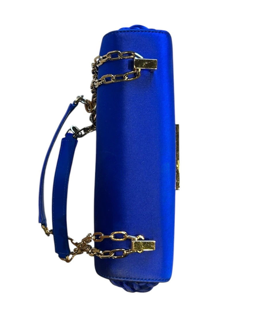 Bleu electrique TOM FORD Sacs, T-CLASP WOVEN SATIN