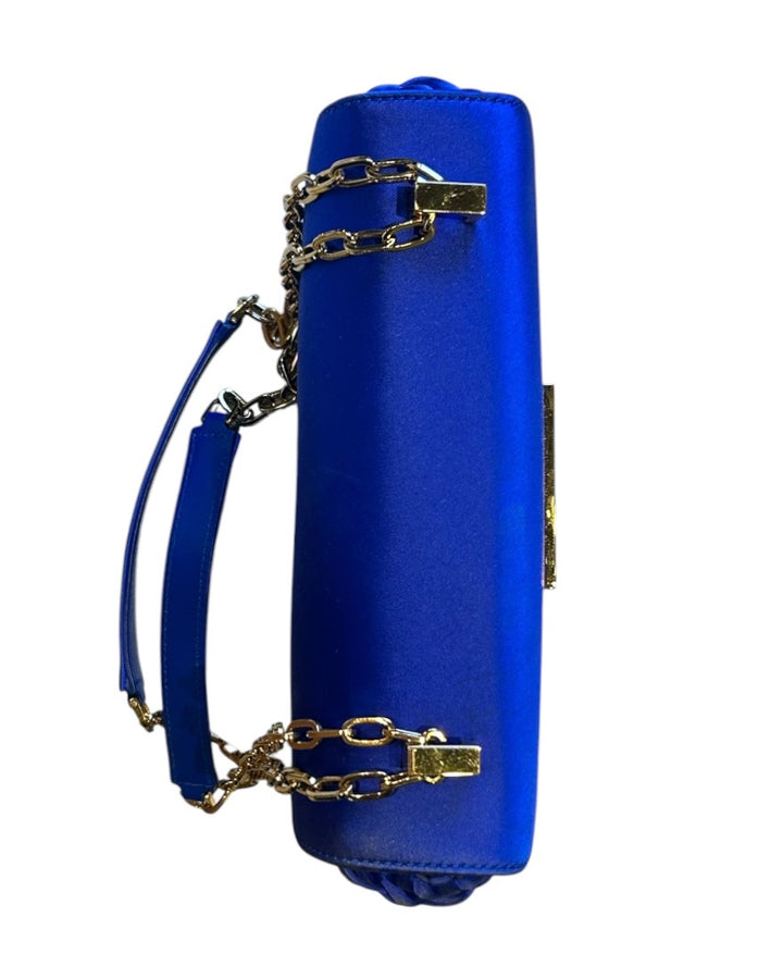 Bleu electrique TOM FORD Sacs, T-CLASP WOVEN SATIN