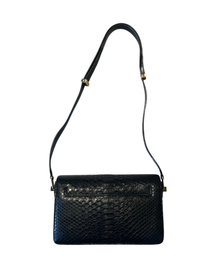 Noir et Or TOM FORD Sacs, PYTHON T-CLASP