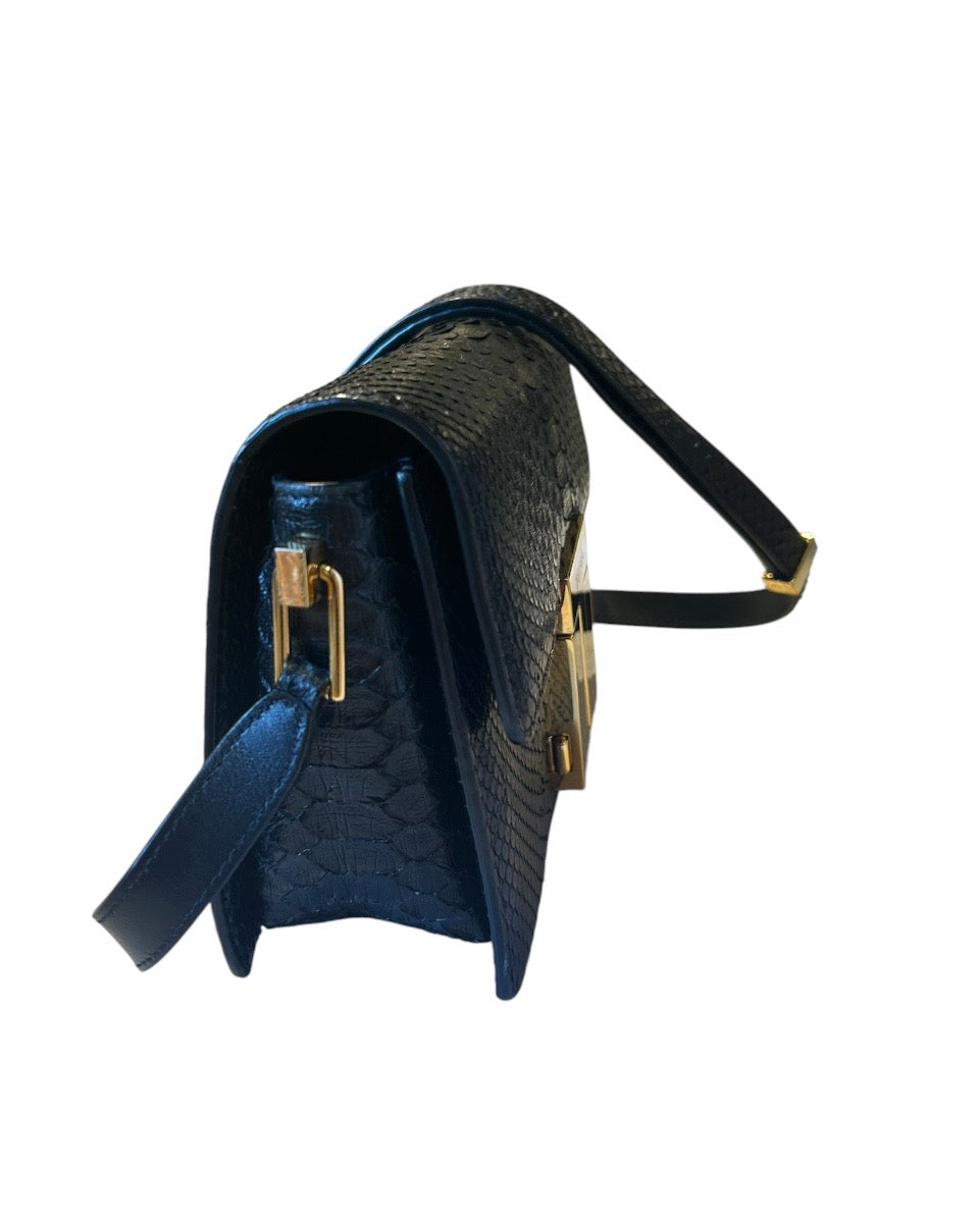 Noir et Or TOM FORD Sacs, PYTHON T-CLASP