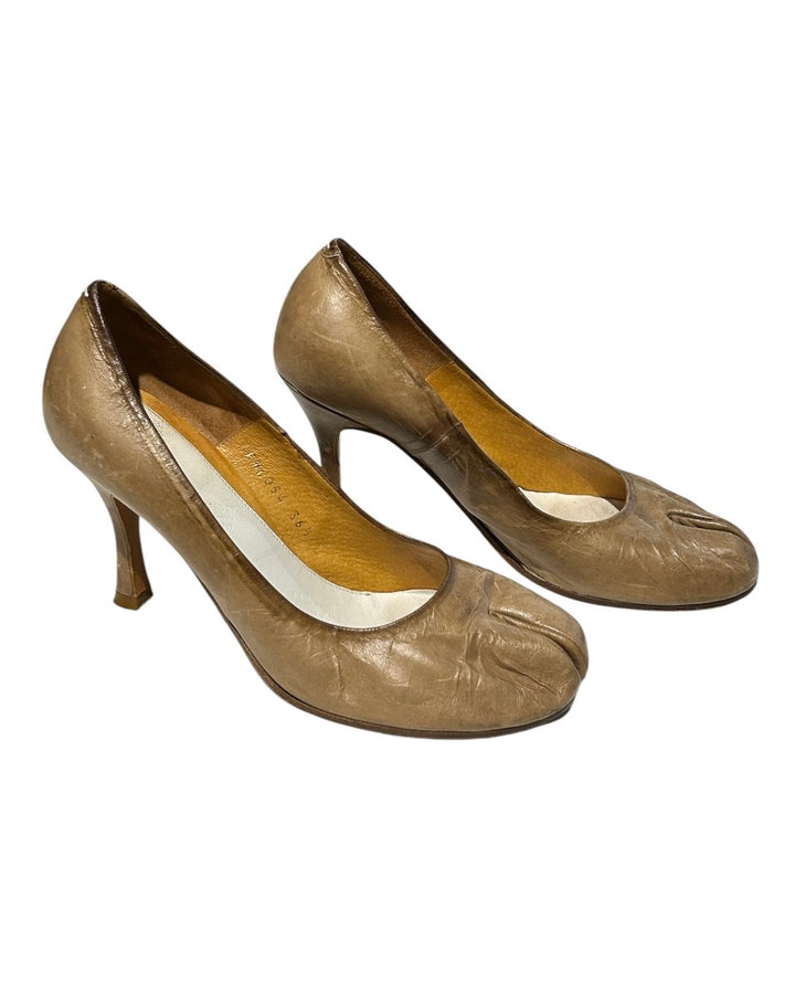 Brun MAISON MARGIELA STILETTOS, 36.5