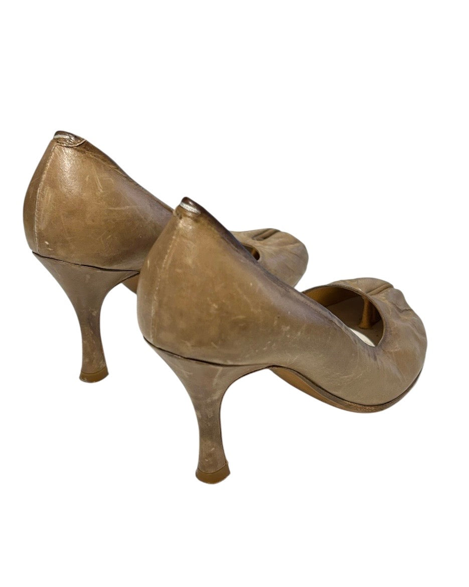 Brun MAISON MARGIELA STILETTOS, 36.5