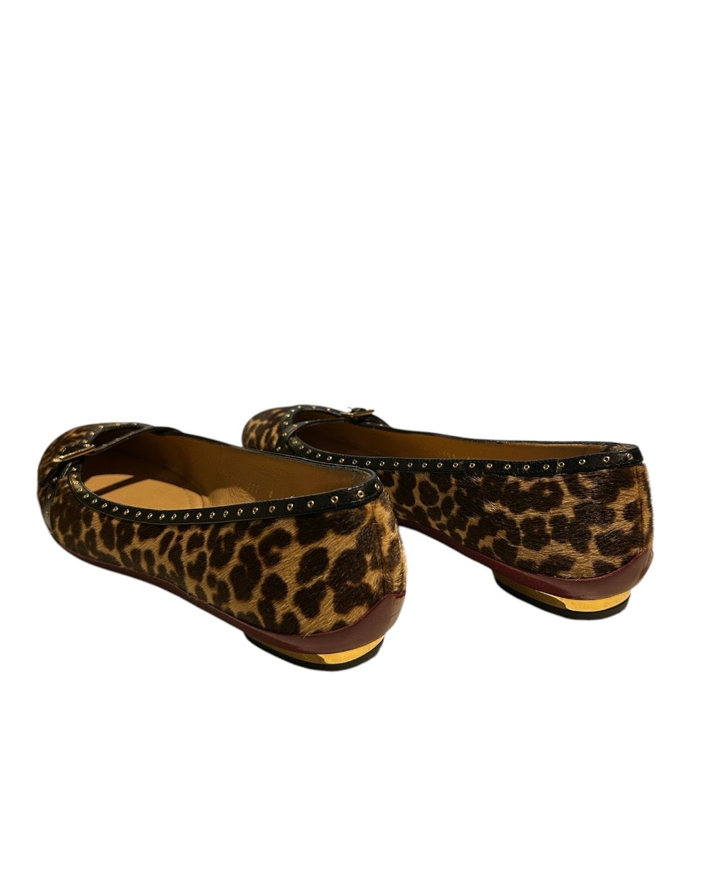 Leopard SALVATORE FERRAGAMO ballerine, 8
