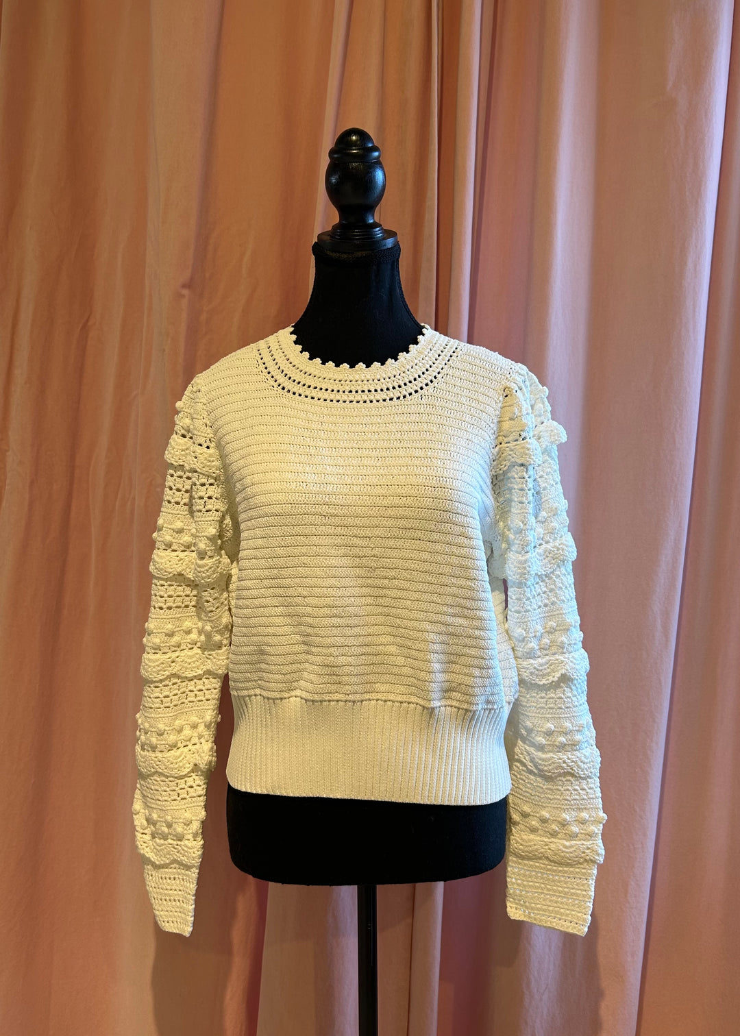 Blanc SANDRO Tricots, Petit