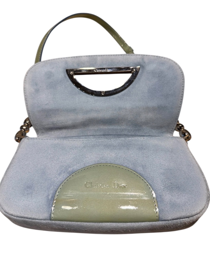 Bleu CHRISTIAN DIOR Sacs, RARE VINTAGE