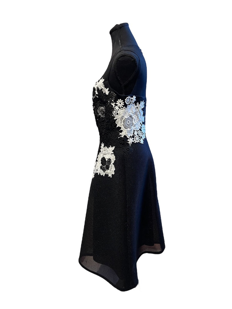 noir et blanc RICKIE FREEMAN pour TERI JON Robes, 8