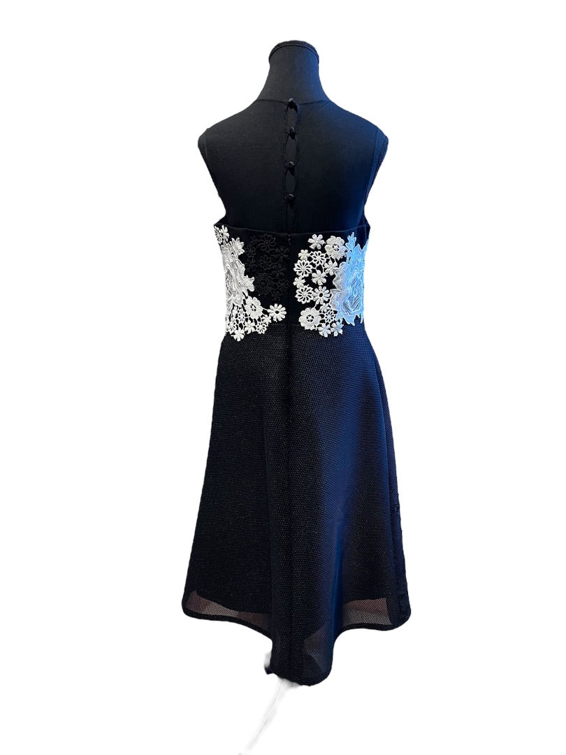 noir et blanc RICKIE FREEMAN pour TERI JON Robes, 8
