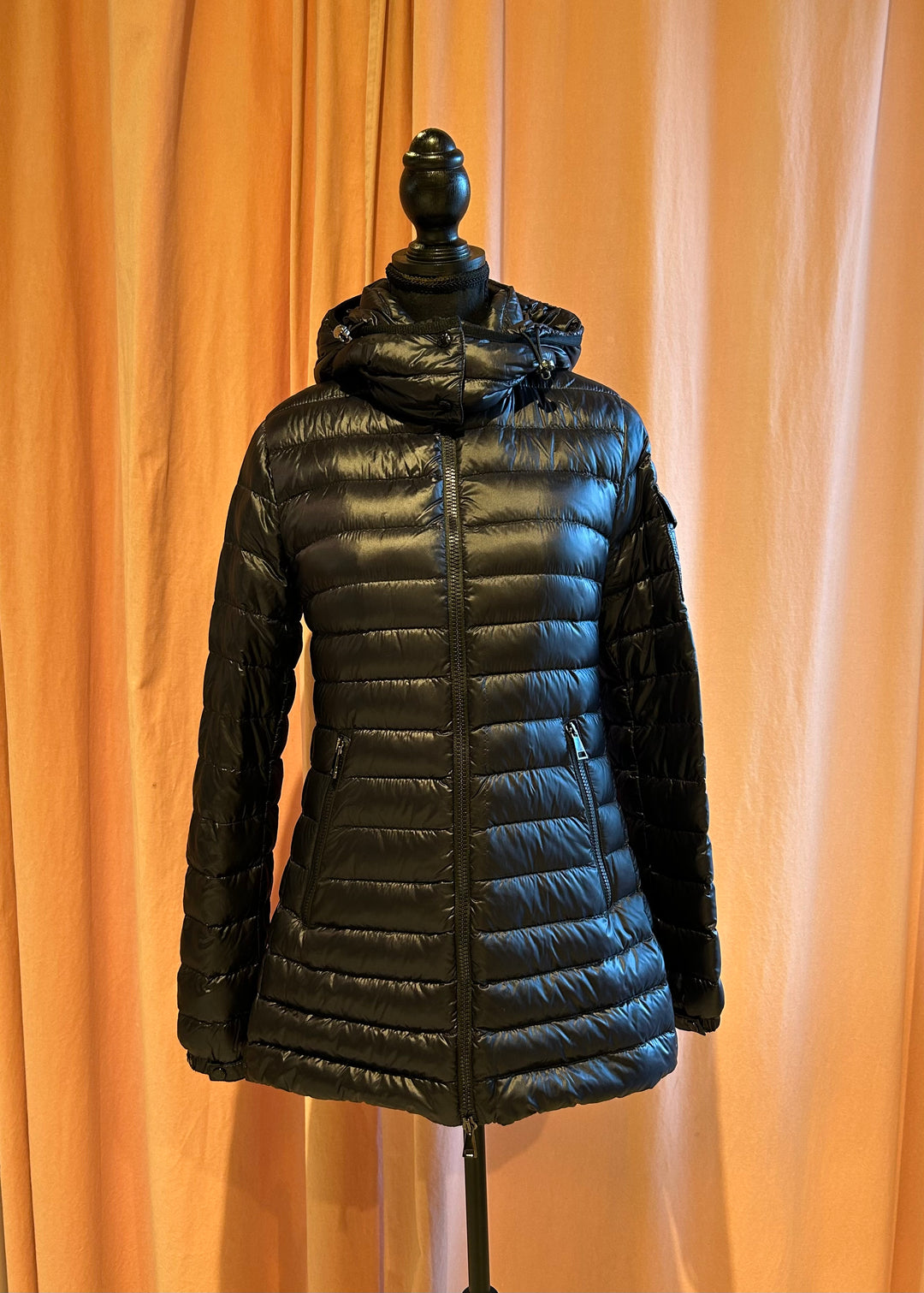 Noir MONCLER Manteau, Très petit
