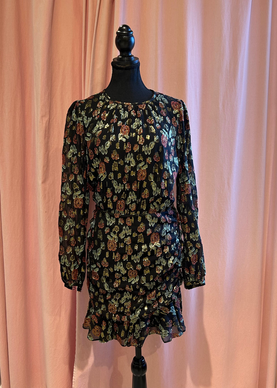 Noir, floral, brillant VERONICA BEARD Robes, 8