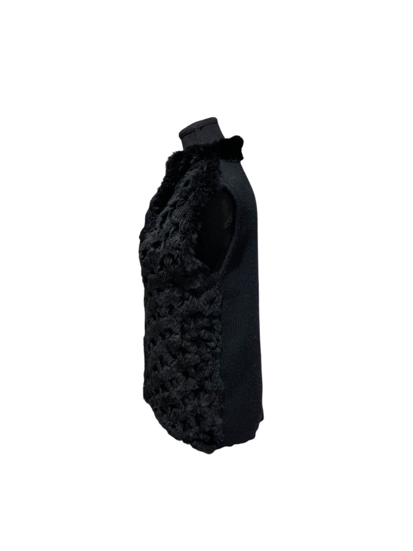 gilet VINTAGE noir, Petit/Moyen