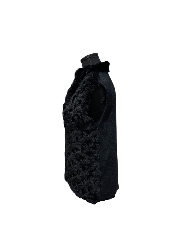 gilet VINTAGE noir, Petit/Moyen