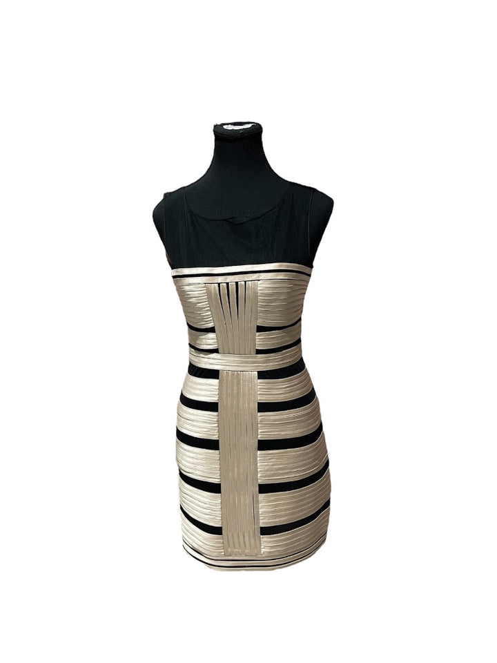 Peignoirs BCBG beige et noir, 4