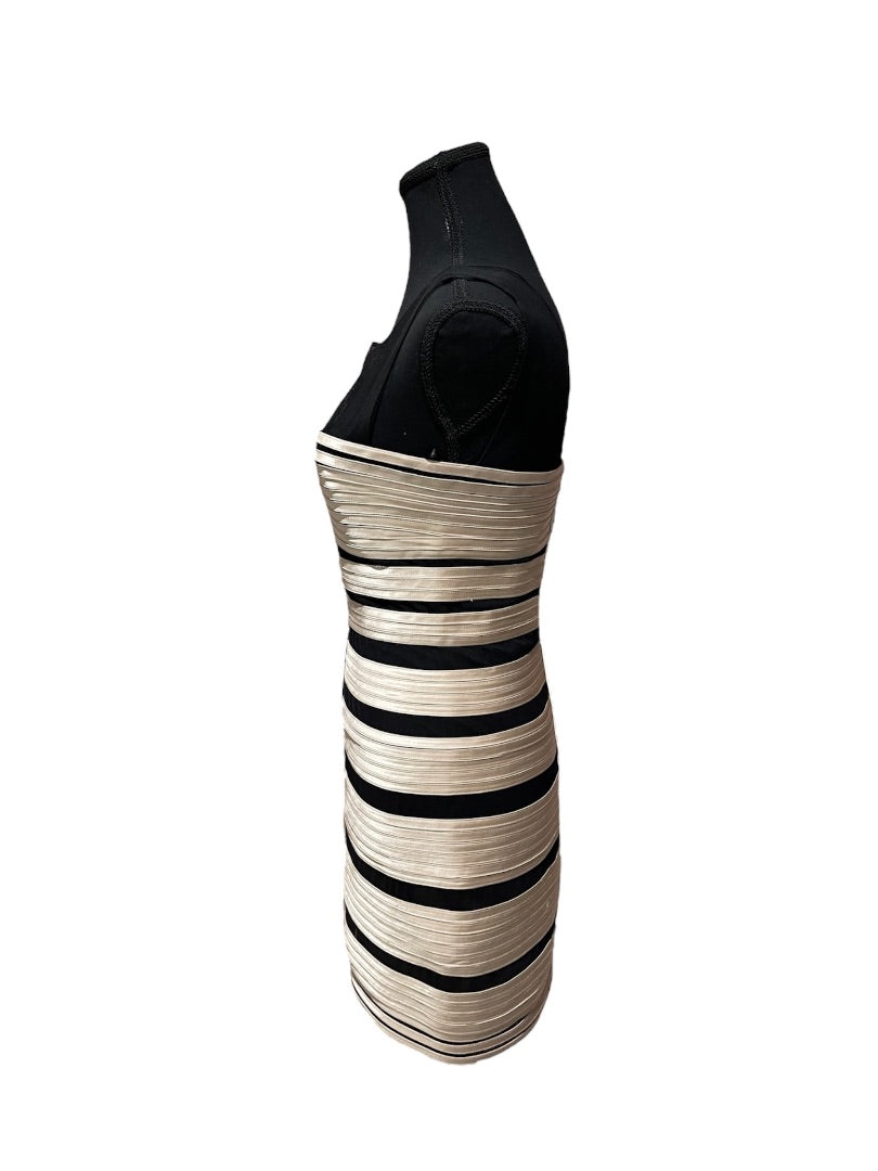 Peignoirs BCBG beige et noir, 4
