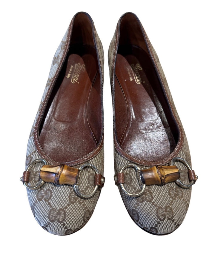 MONOGRAMME GUCCI ballerine, 38