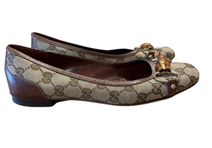 MONOGRAMME GUCCI ballerine, 38