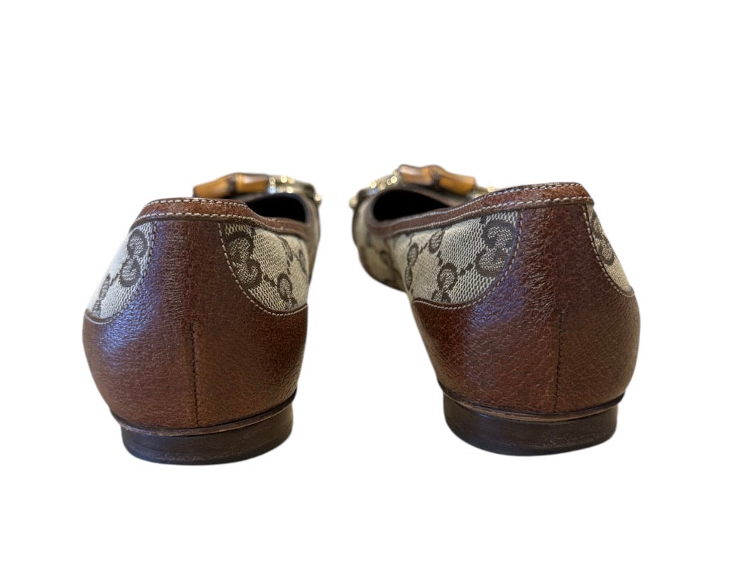 MONOGRAMME GUCCI ballerine, 38