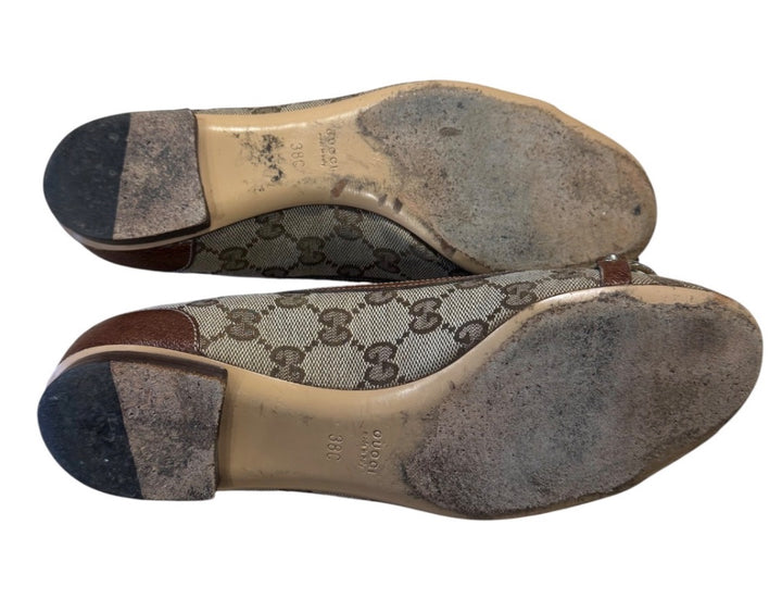 MONOGRAMME GUCCI ballerine, 38
