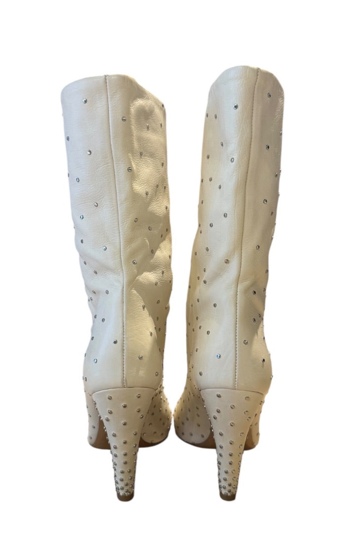 Blanc et Argent VALENTINO BOTTES, 37