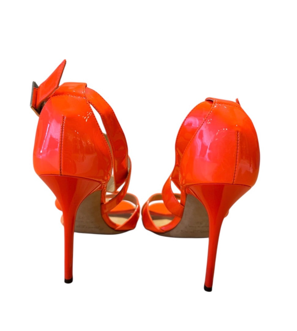 Orange Fluo JIMMY CHOO Chaussures, 39