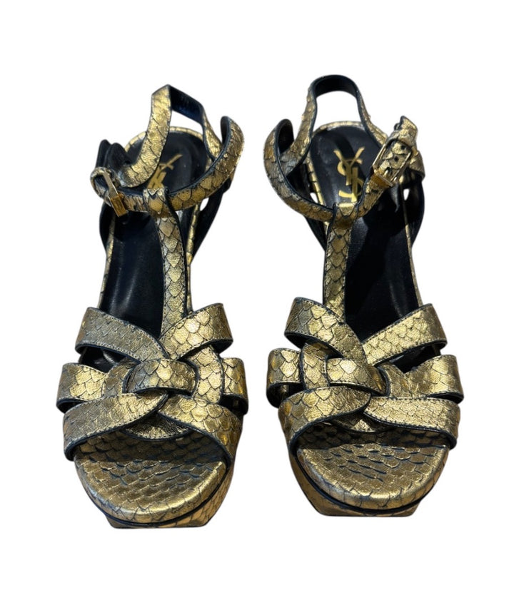 Or YVES SAINT LAURENT STILETTOS, 39