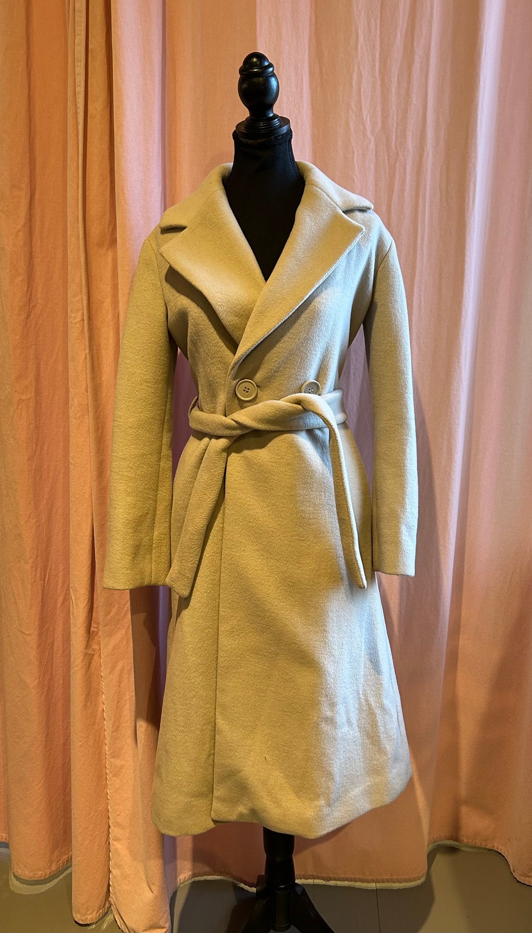 Beige ARMANI EXCHANGE Manteau, XS