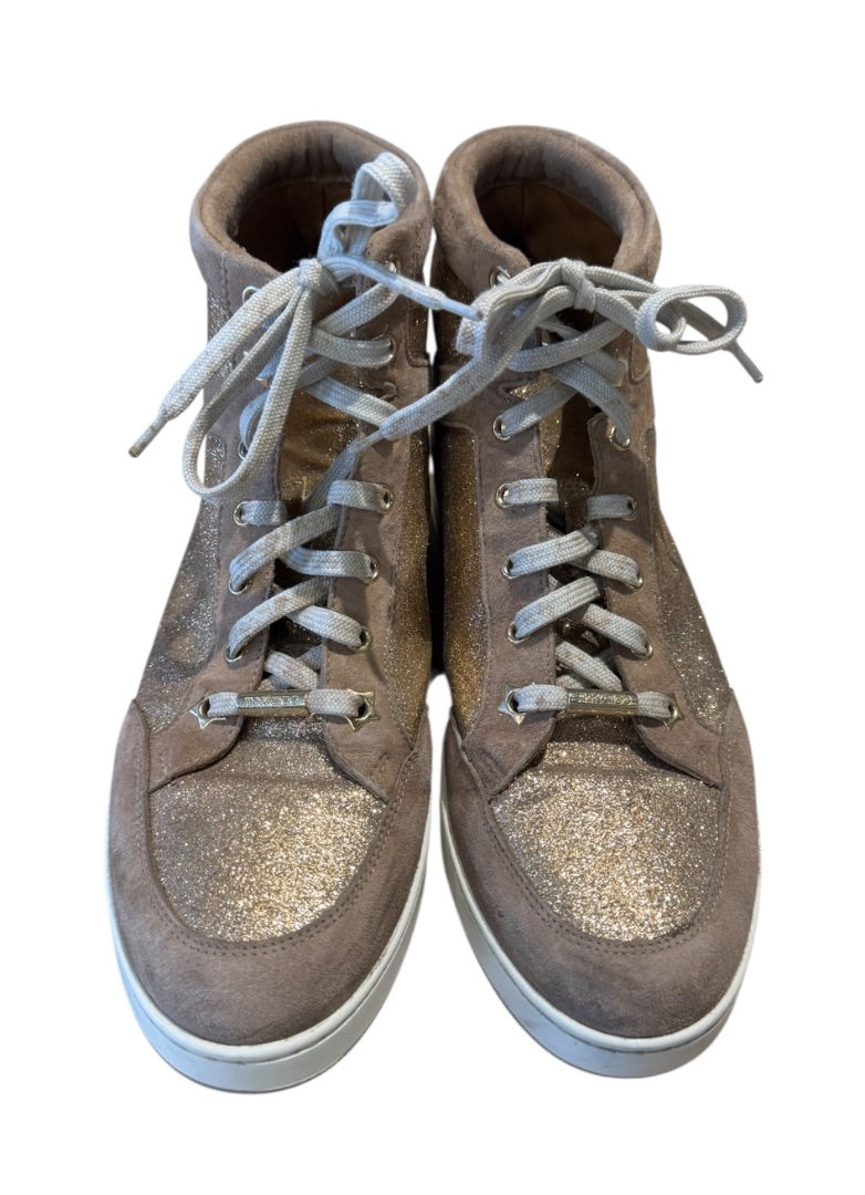 Bronze JIMMY CHOO SNEAKERS, 39
