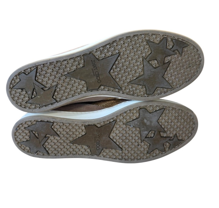 Bronze JIMMY CHOO SNEAKERS, 39