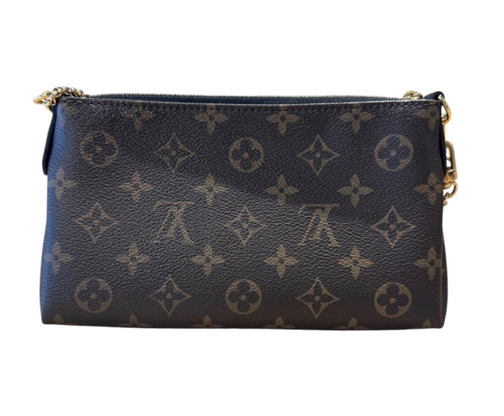 PALLAS CLUTCH MONO BLACK LOUIS VUITTON Sacs
