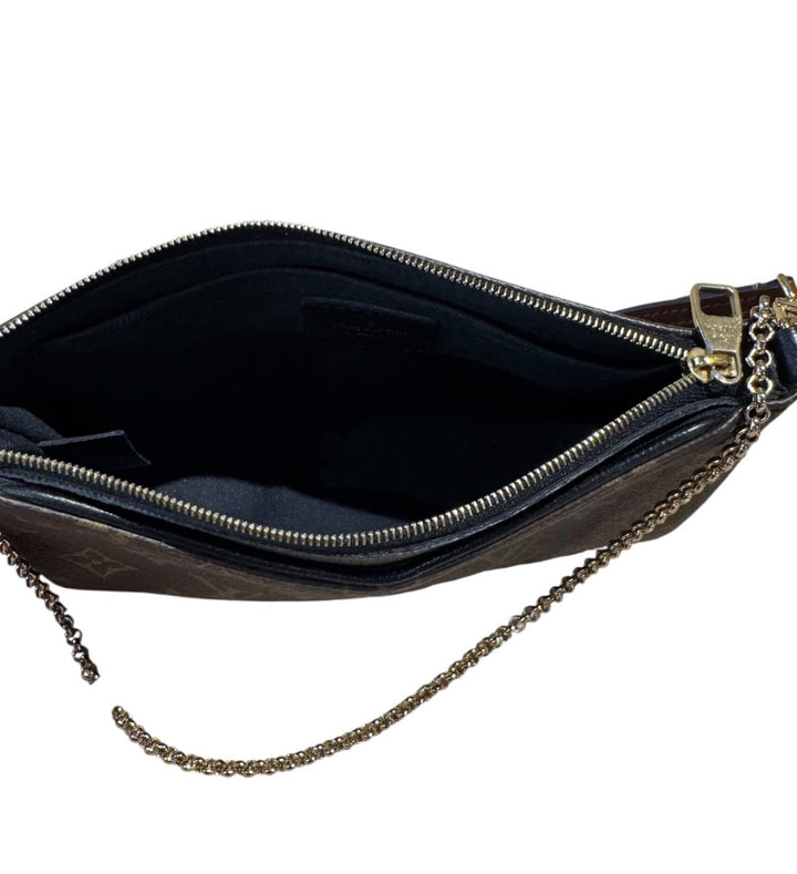PALLAS CLUTCH MONO BLACK LOUIS VUITTON Sacs