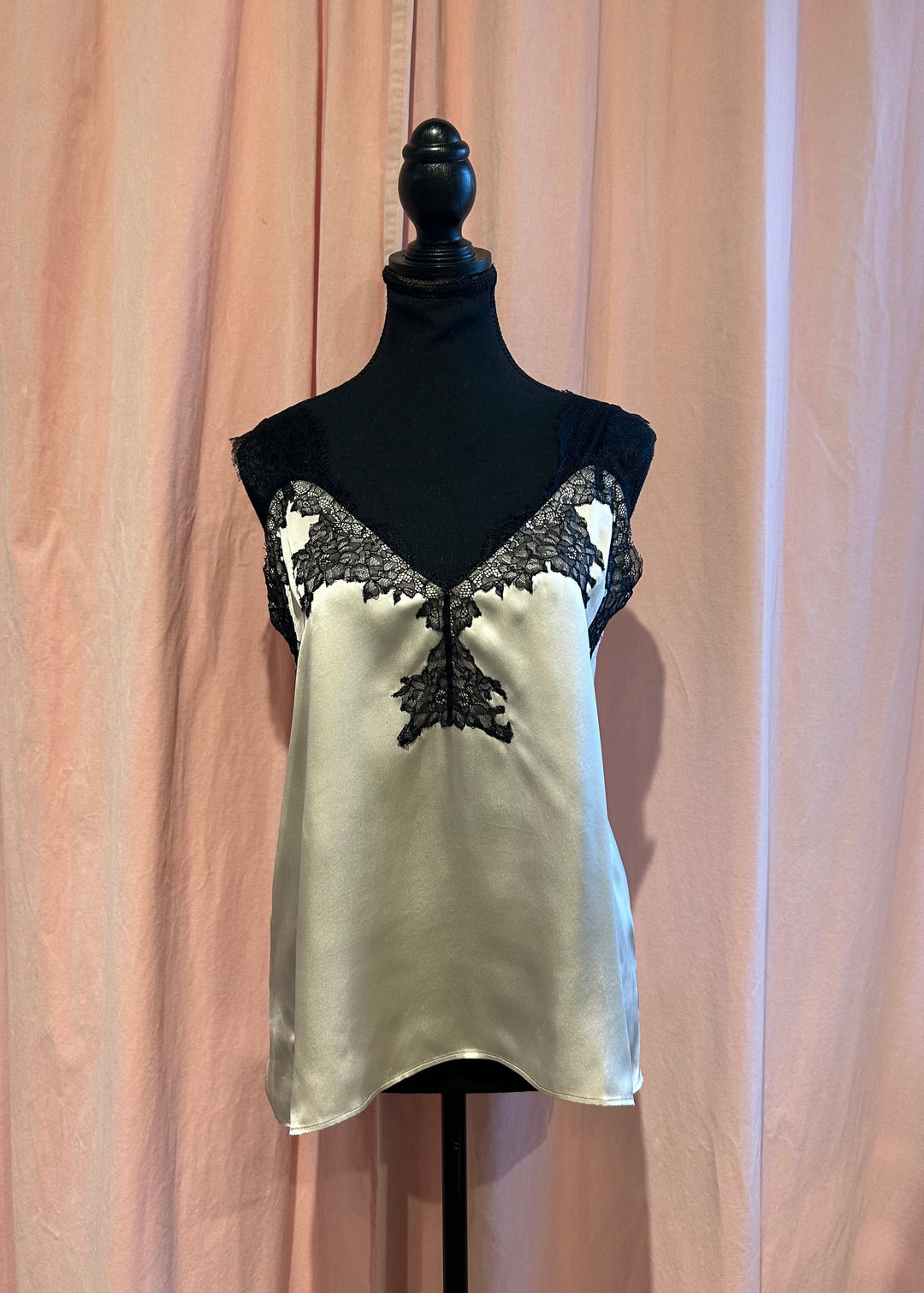 Champagne et Noir CAMI NYC Camisoles, Petit
