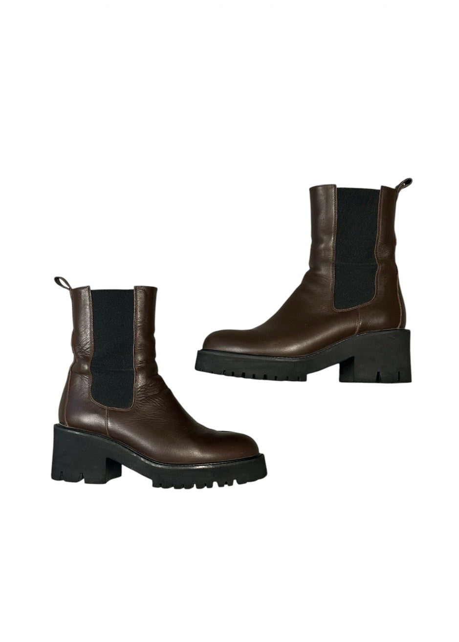 Brun et noir LA CANADIENNE Chaussures, 9