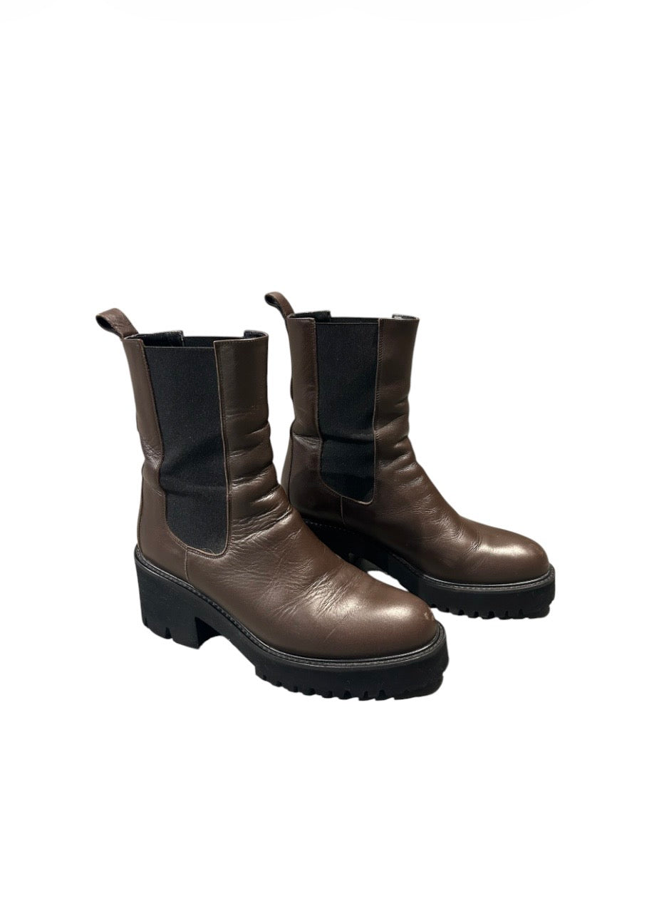 Brun et noir LA CANADIENNE Chaussures, 9