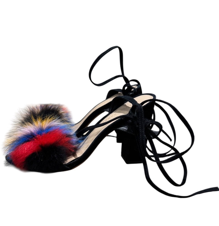 Noir et Multi LOEFFLER RANDALL sandals, 6