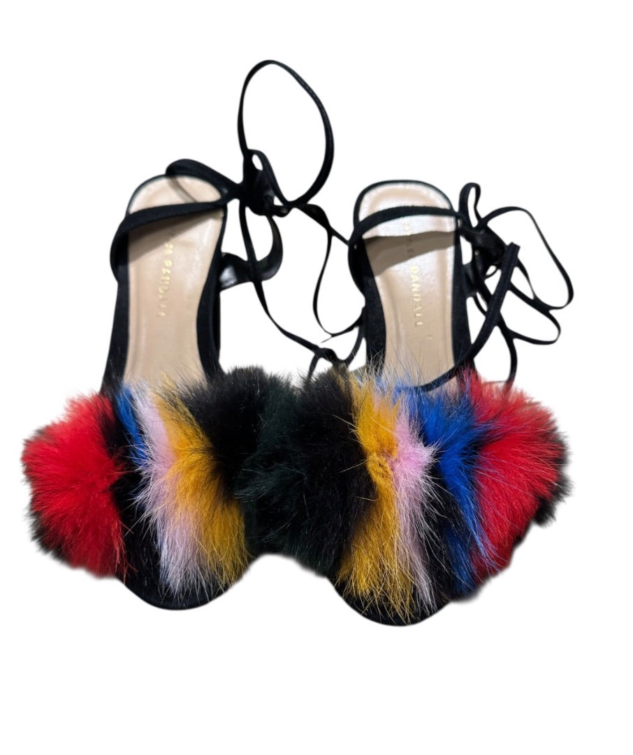 Noir et Multi LOEFFLER RANDALL sandals, 6