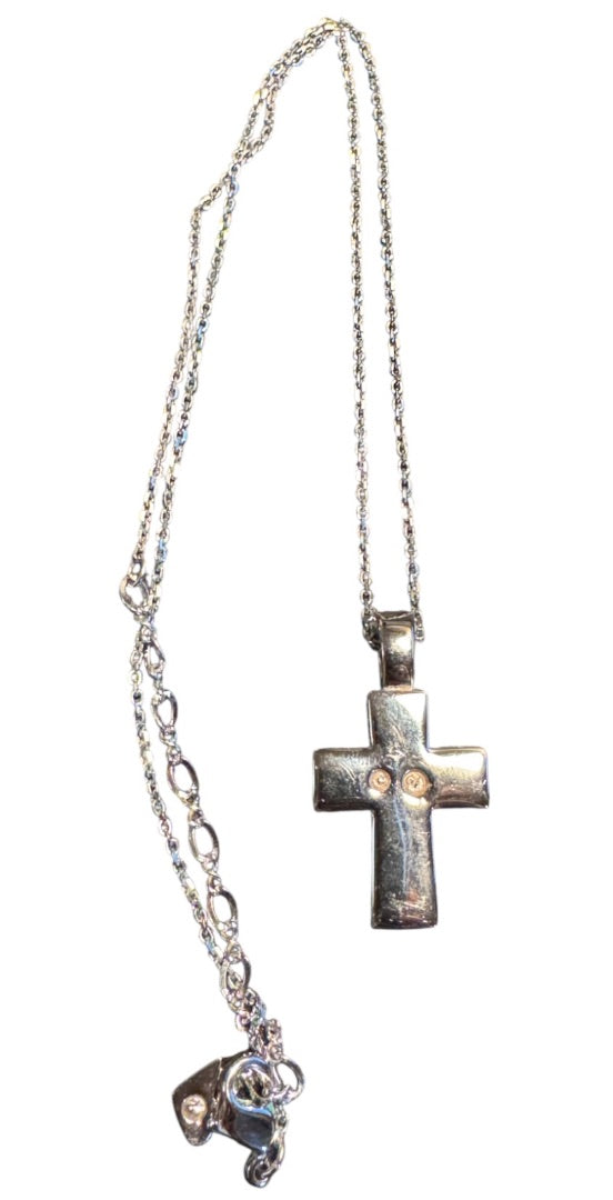 argent SWAROVSKI collier