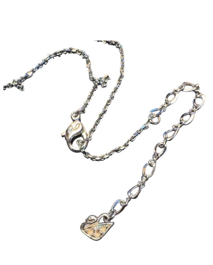 argent SWAROVSKI collier