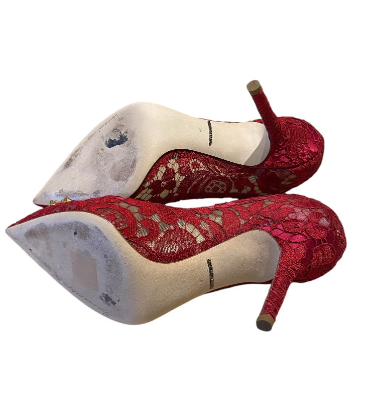 Rouge DOLCE & GABBANA Chaussures, 39