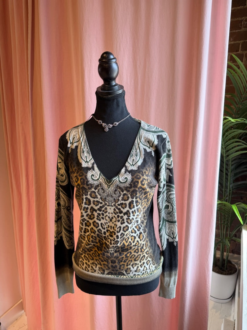 Leopard et Multi ETRO Hauts, Moyen
